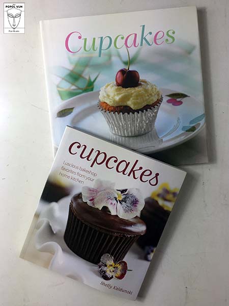 Collection Of Cupcakes Cookbooks